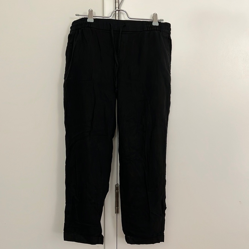 Old Navy Cropped Linen Pants
